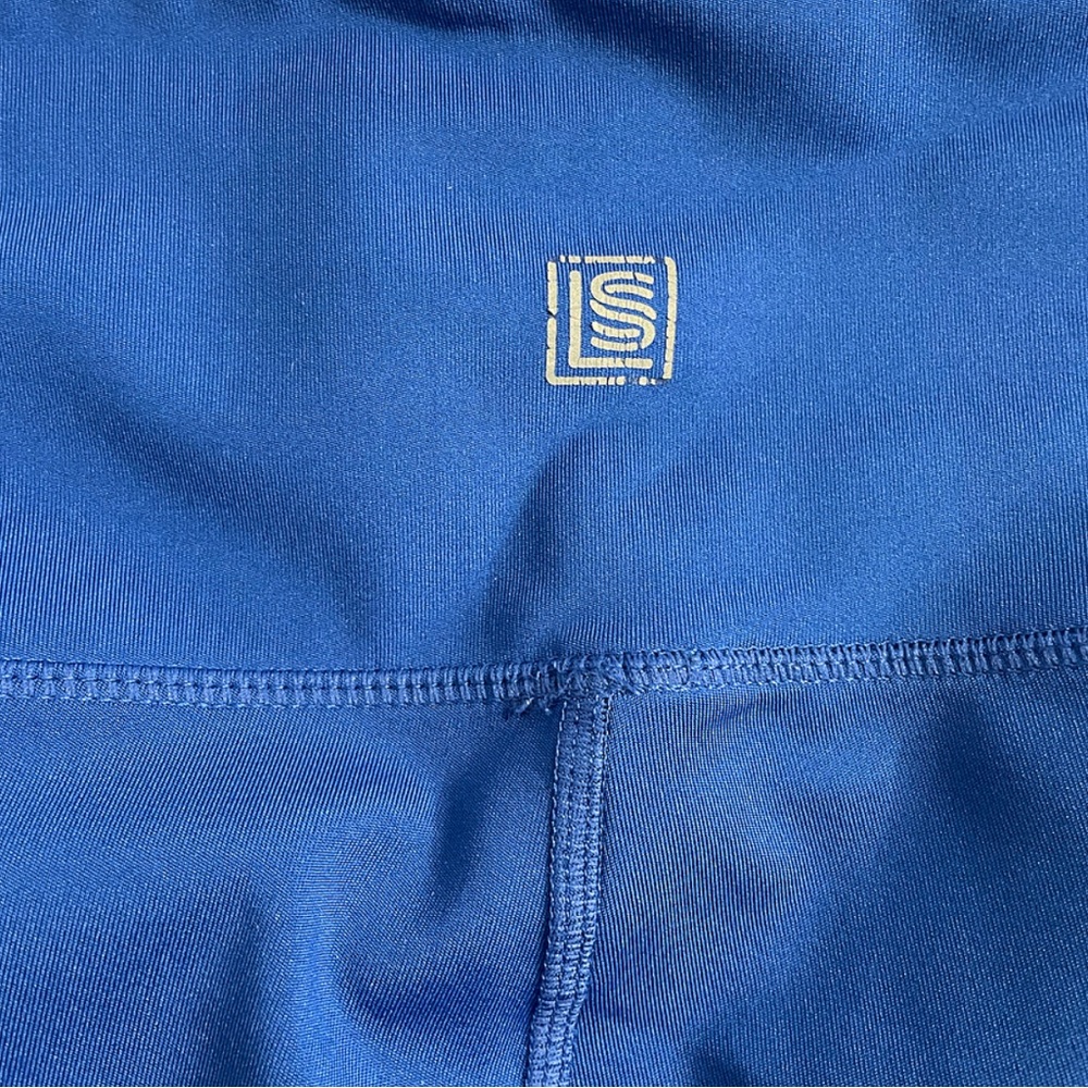 Laundry by Shelli Segal Blue High-Rise Leggings – Size M - Picture 7 of 8